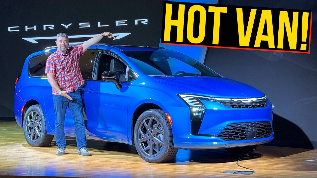 Updated 2027 Chrysler Pacifica Makes Its Official New York Auto Show Debut: Here Are the Details