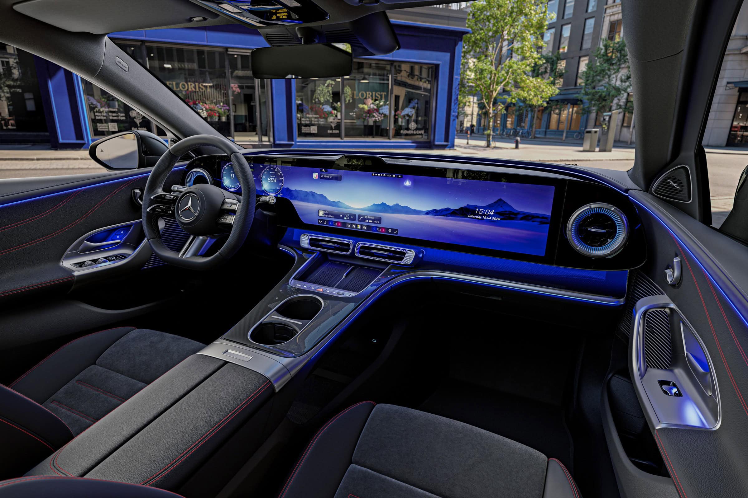 Electric Mercedes C-Class Rival To BMW i3 Has An All-Screen Dashboard