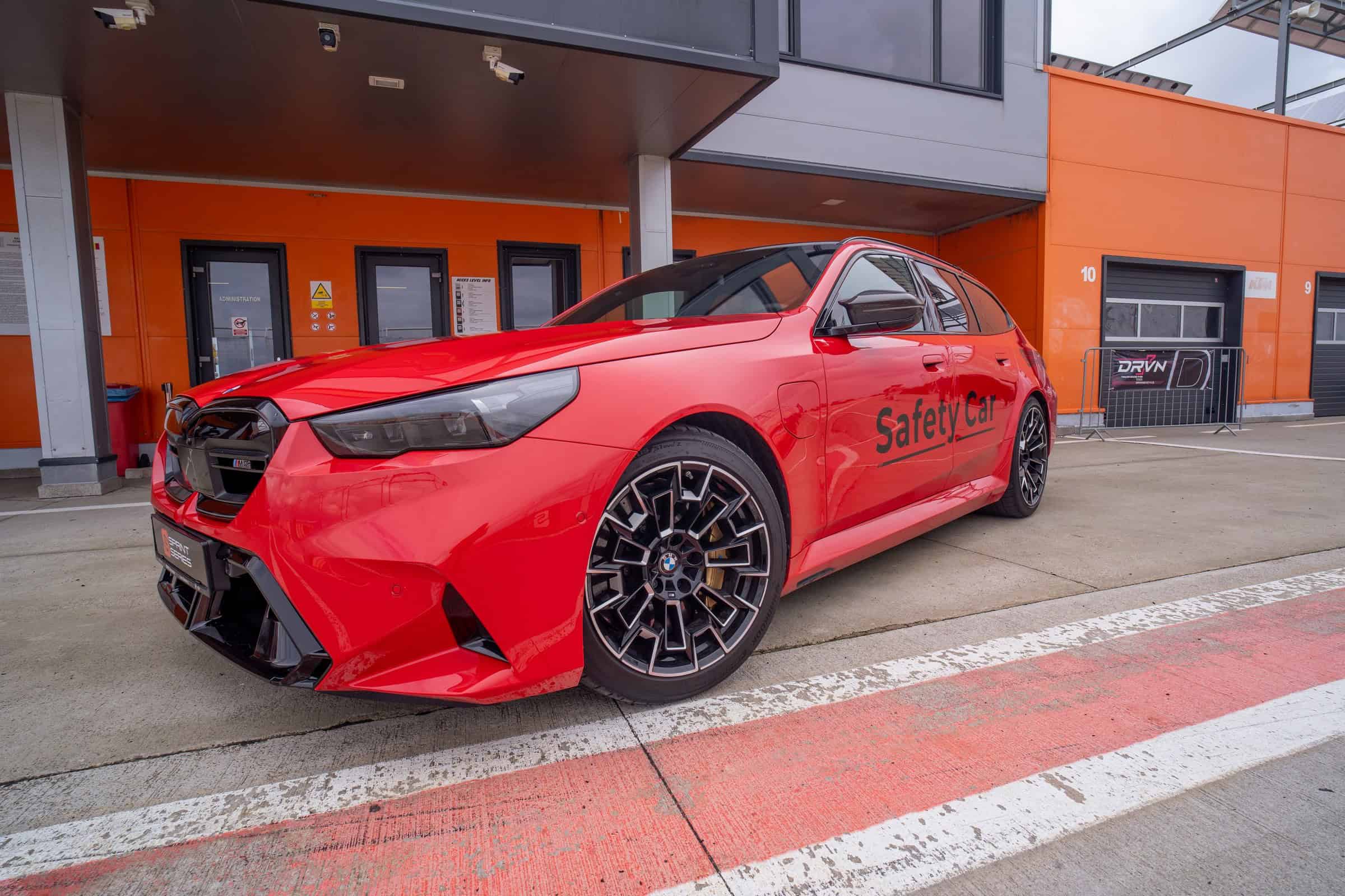 BMW Put Ferrari’s Rosso Corsa On The BMW M5 Touring. It Actually Works