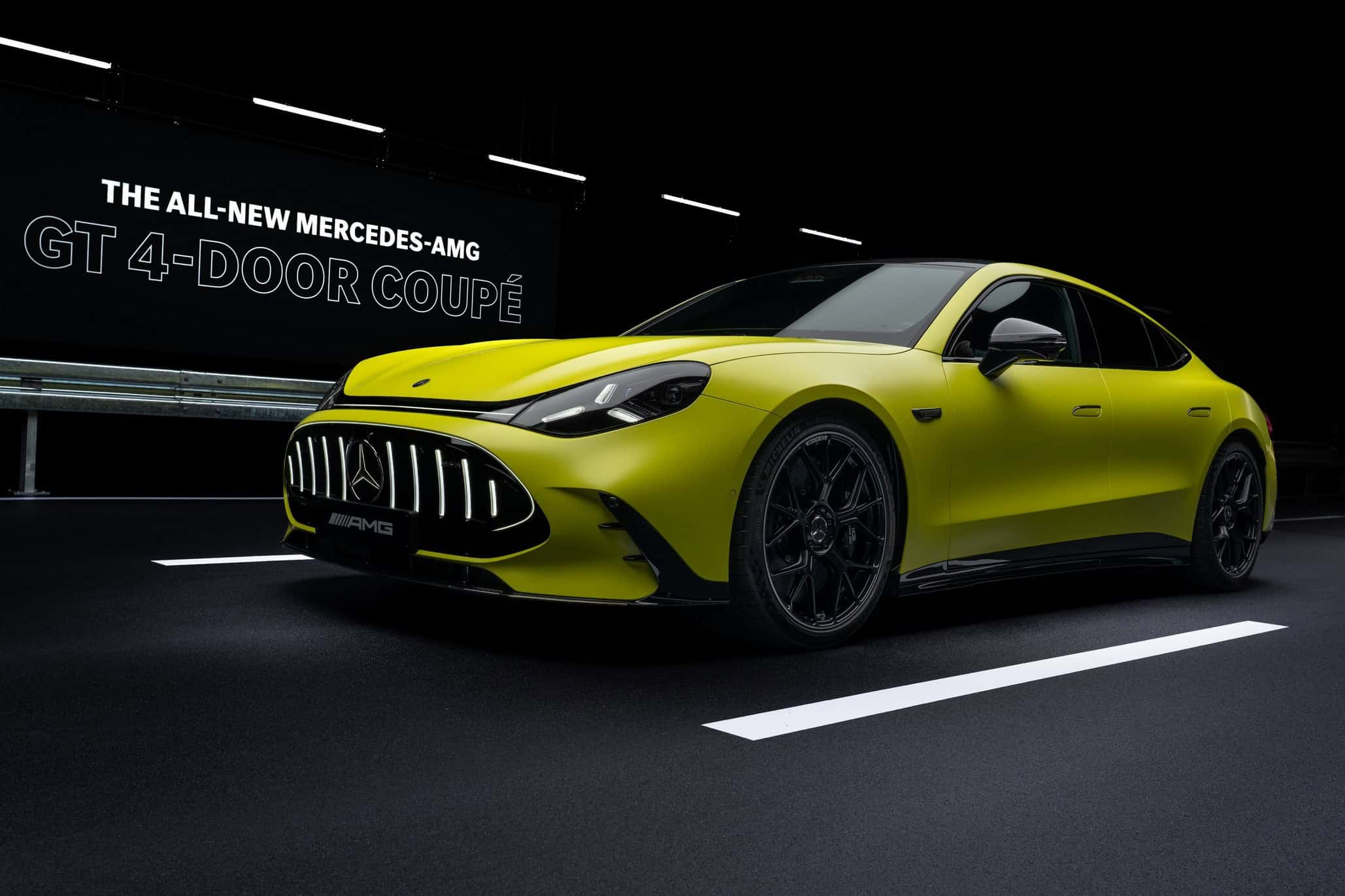 New Mercedes-AMG GT 4-Door Coupe Debuts Without BMW Rival
