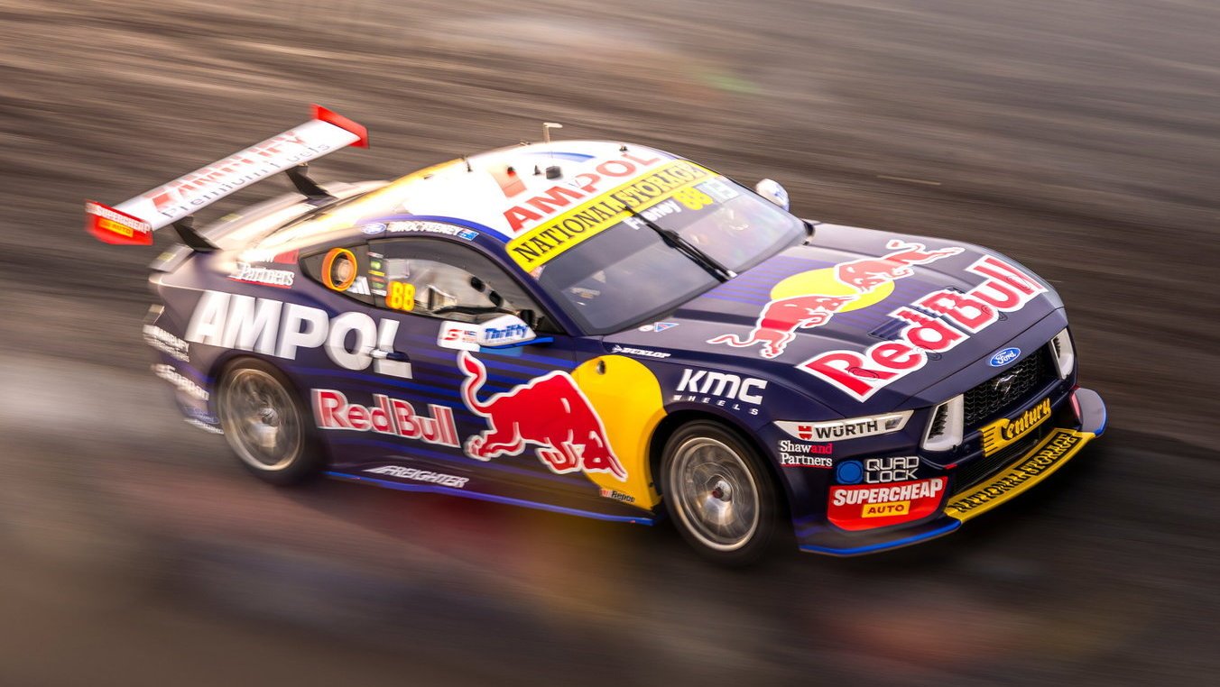 Red Bull to showcase V8 Ford Mustang Gen3 Supercar at Drift Masters in Europe