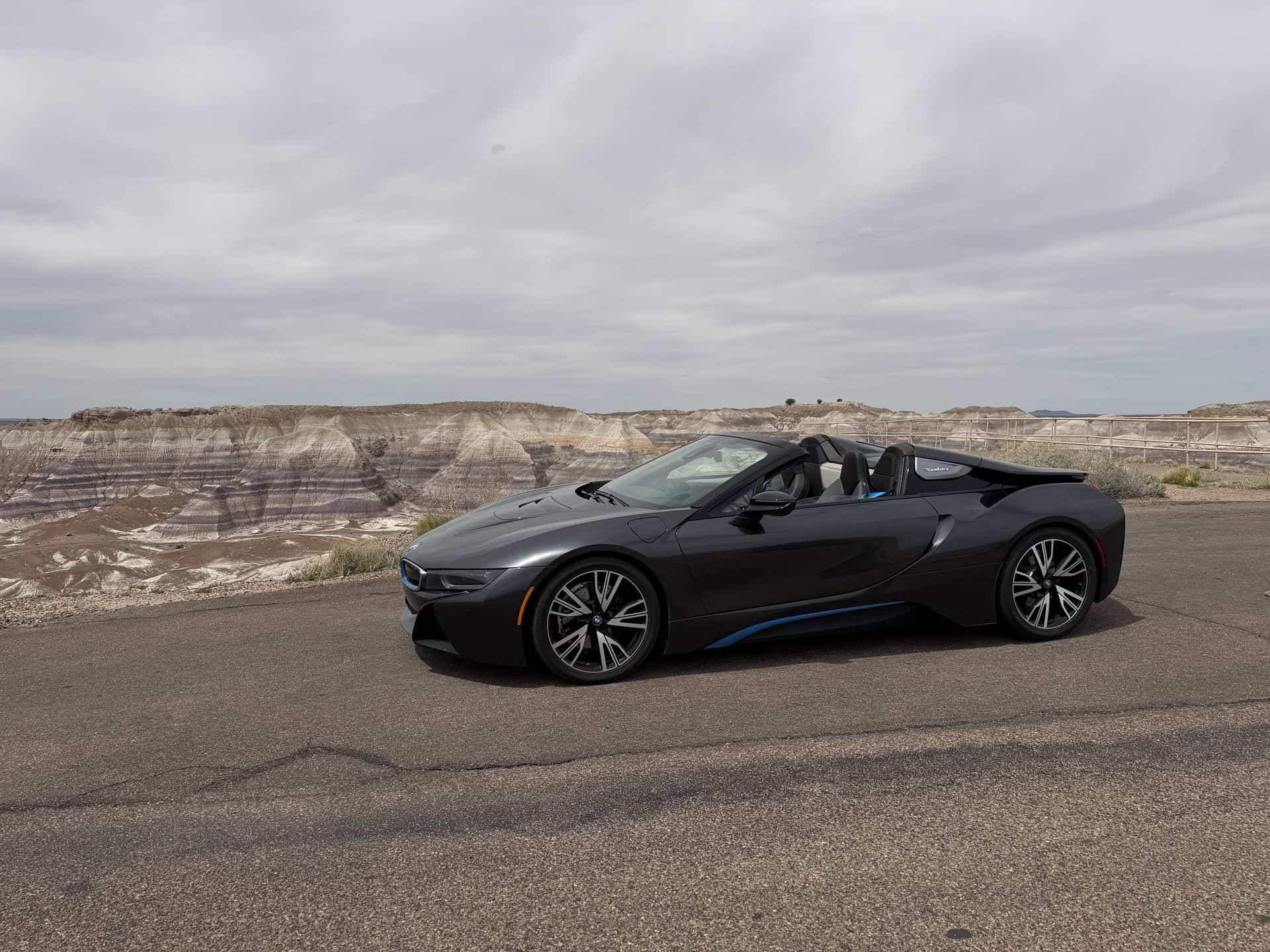 Wild Burros, $7 Gas, and a BMW i8 Roadster on Route 66
